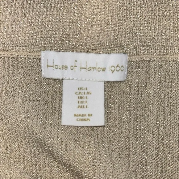 House of Harlow 1960 Cream Ruffle Maxi Skirt - Picture 6 of 8